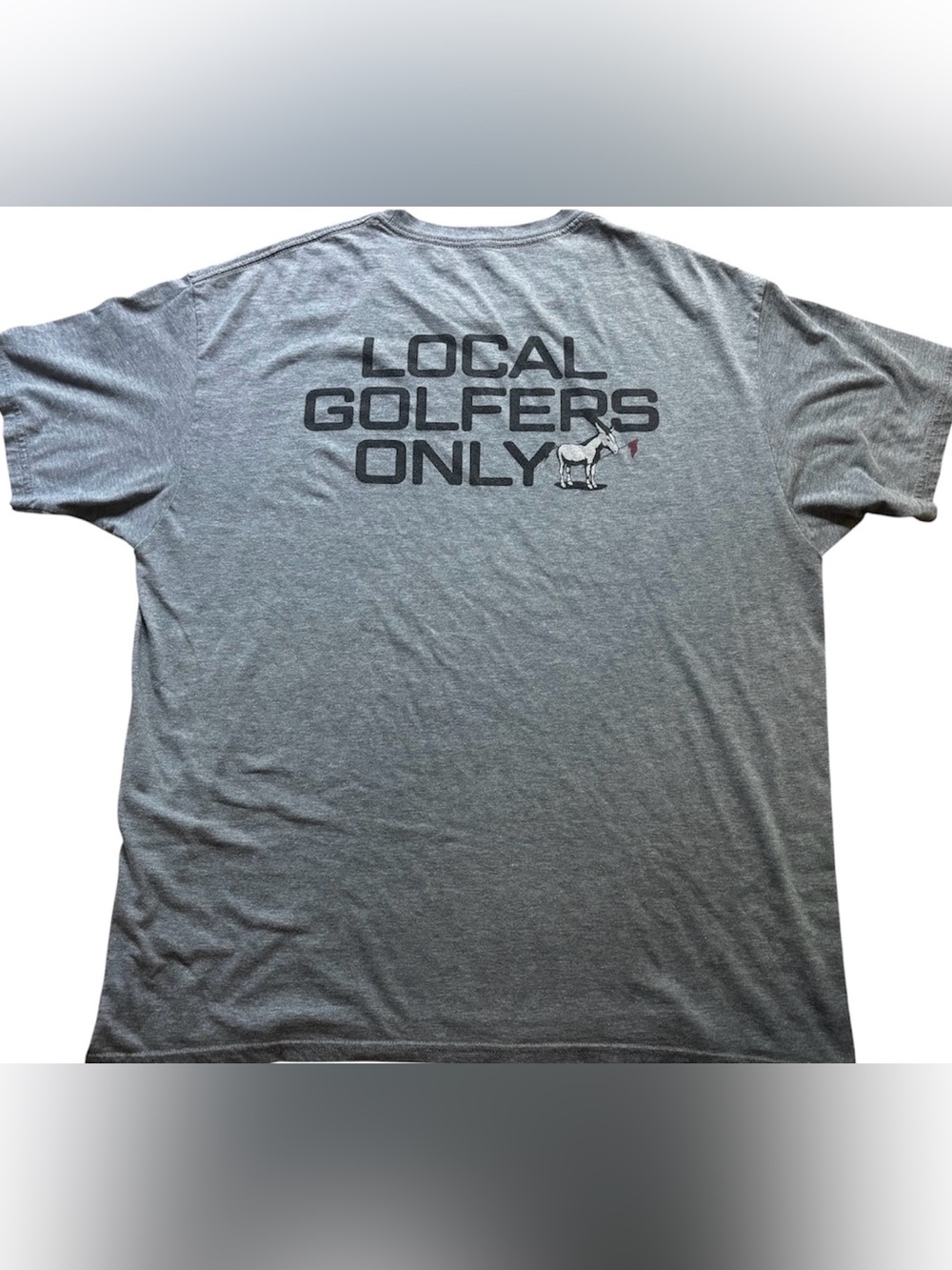 Scotty Cameron Gallery locals only donkey T-shirt  gray size XXL GOLF